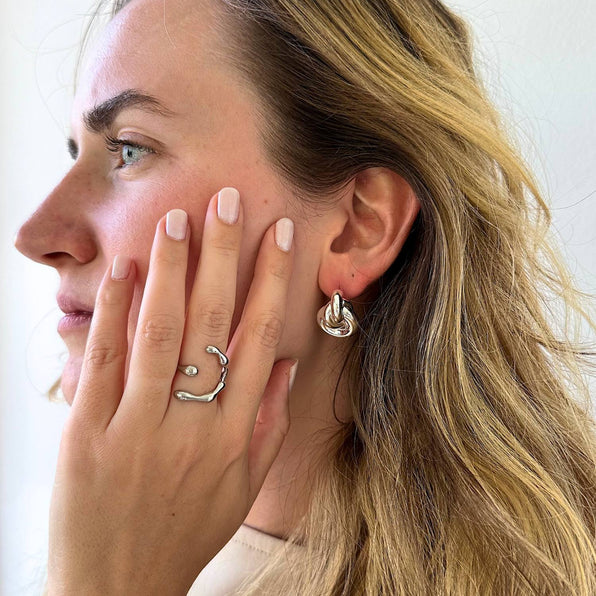 Liquefy ring Gold