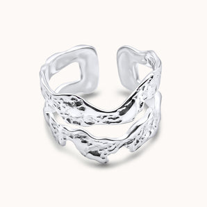 Double Wave Ring