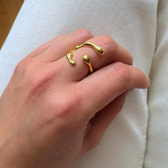 Lava Ring Gold
