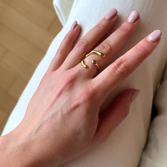 Lava Ring Gold