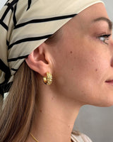 Tephra Earrings Gold