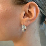 Tephra Earrings Silver