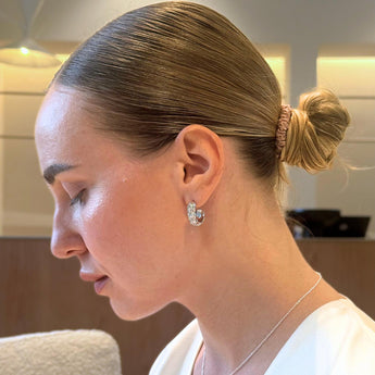 Tephra Earrings Silver