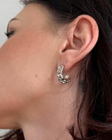 Tephra Earrings Silver