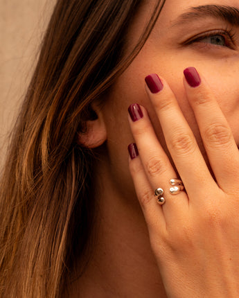 Liquefy Ring Silver