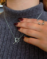 Terra Necklace Silver