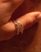 Triple Layer Ring Silver